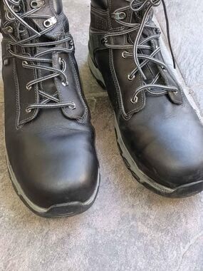 Timberland Pro 12M Pro Black Steel Toe Work Boots Mens  AUR15